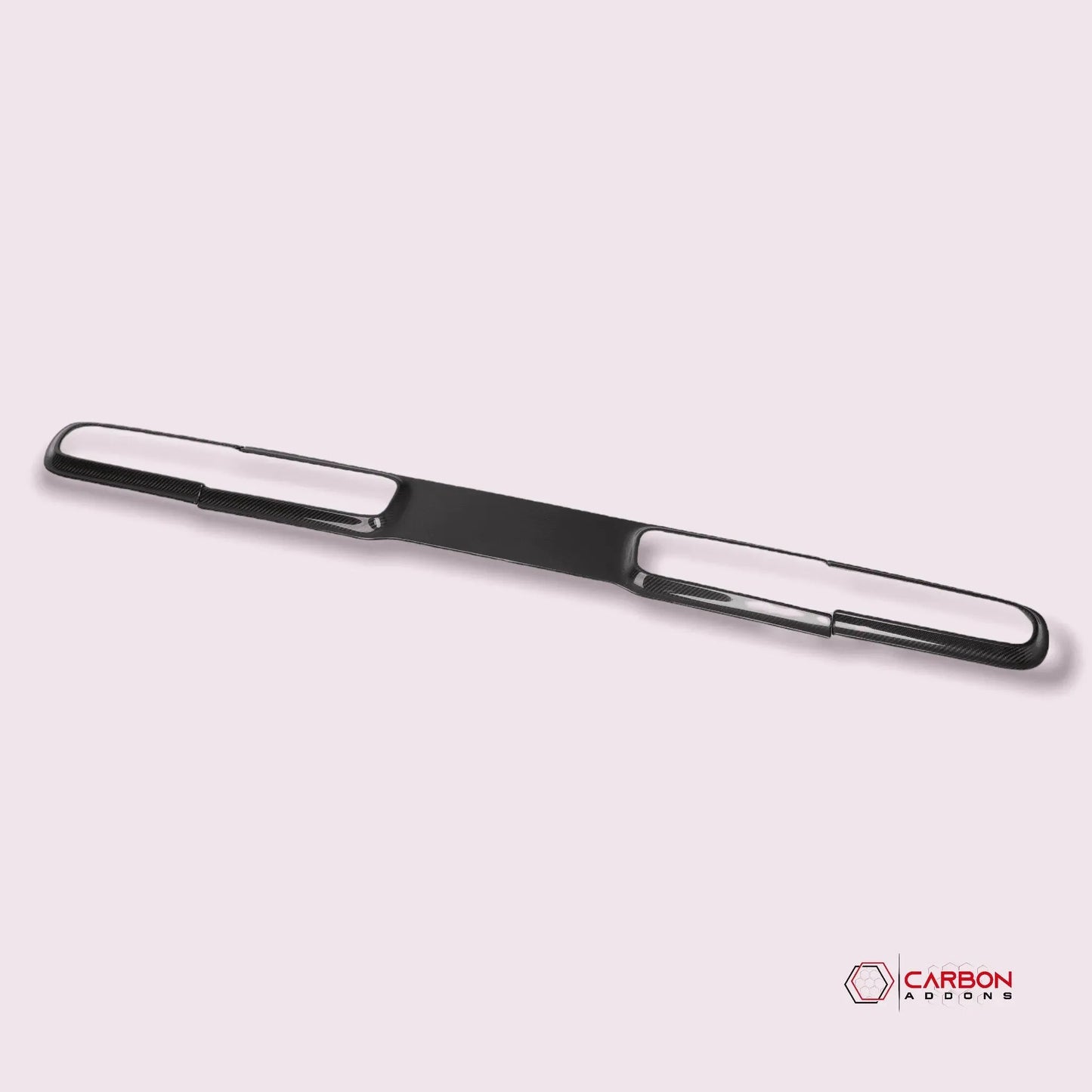 Real Carbon Fiber Taillight Trim Bezel Cover for 2015-2023 Dodge Challenger