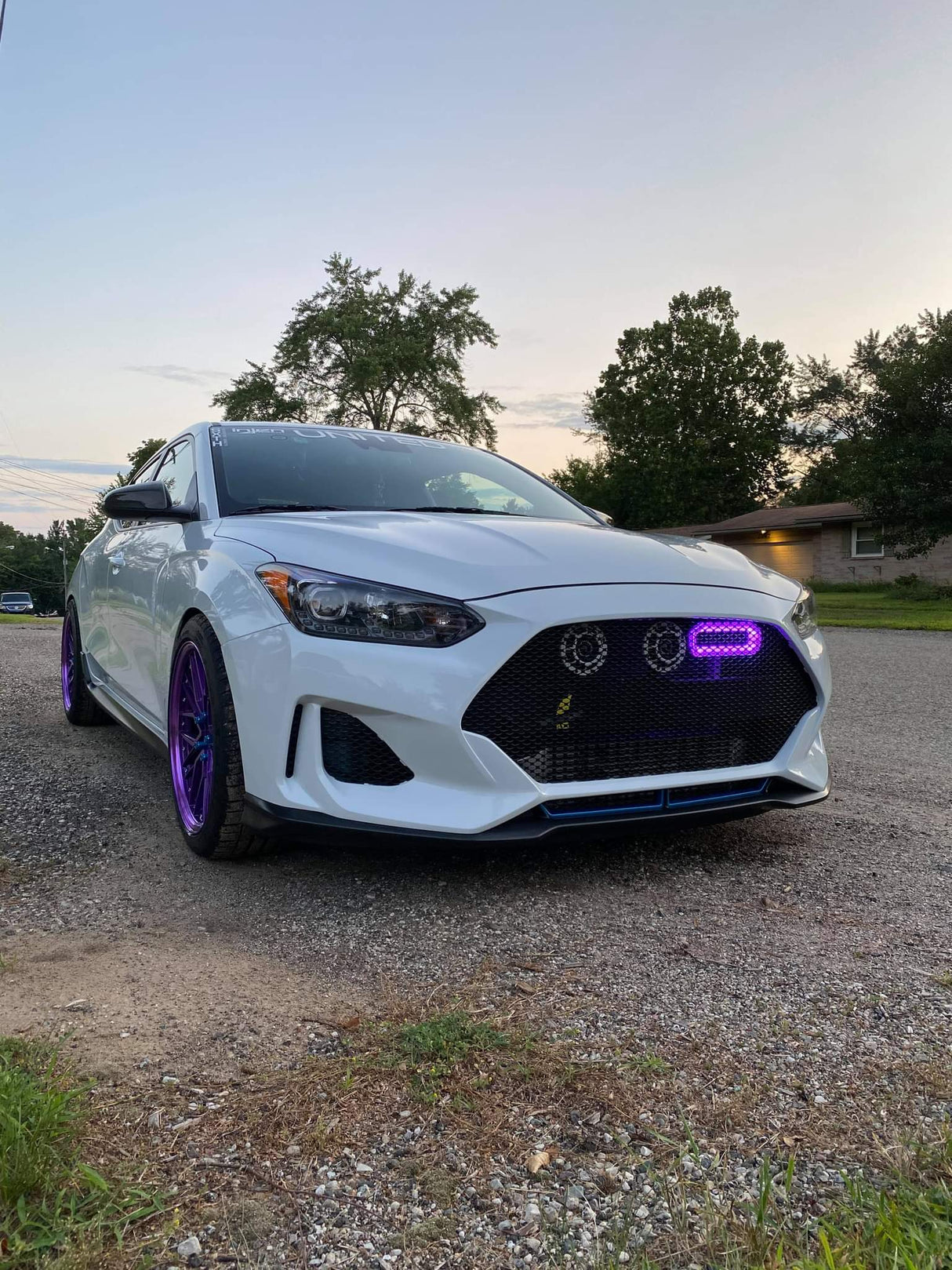 2019+ Hyundai Veloster Turbo/R-spec/Non-Turbo BIG MOUTH "LIT KIT" Ram Air Intake Snorkel