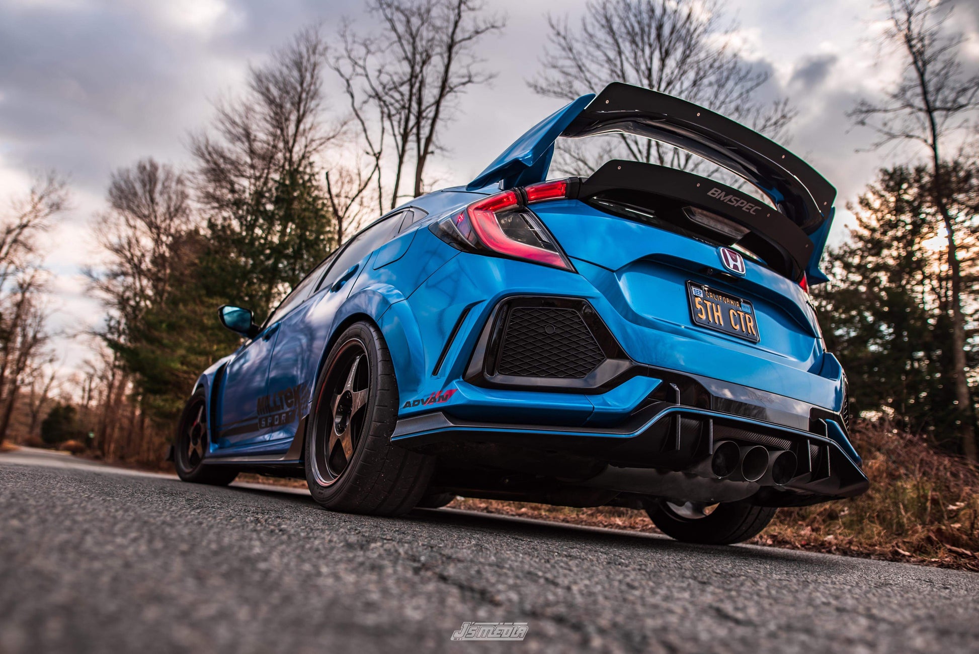 Spoiler Extension – Honda Civic Type R (Upper Only, FK8, 2017-2021)