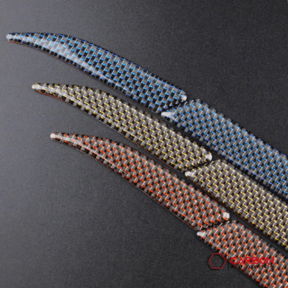Carbon Fiber Rear View Mirror Trim Overlay For Mustang 2015-2023