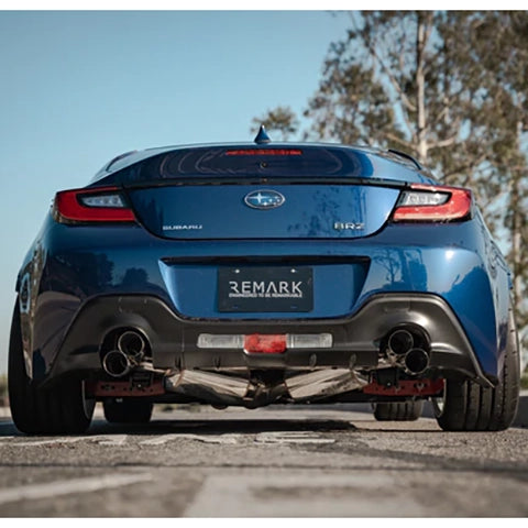 Remark Sports Touring Quad-Exhaust System | 2022+ Subaru BRZ/Toyota GR86 and 2013-2021 Subaru BRZ/Scion FR-S/Toyota 86 (RK-C4063T-04 /T)