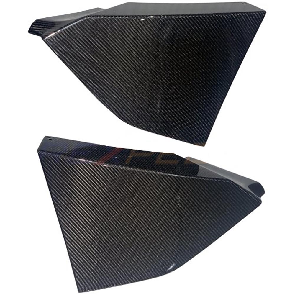 Supra GR 2020+ V1 Forged Carbon Rear Bumper Side Spats-Matte