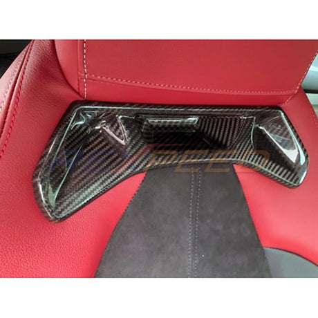 Supra 2020+ Forged Carbon Seat Delete Insert Cover Set-Matte
