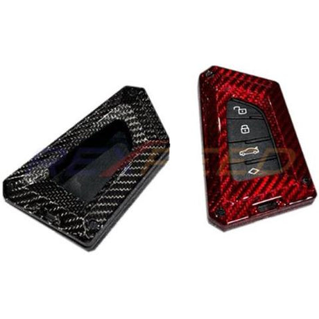 Supra GR 2020+ V2 Carbon Fiber Key Fob Cover_Red