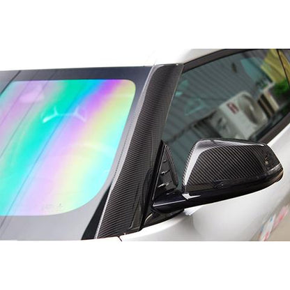 Supra 2020 Forged Carbon Exterior A Pillar Cover