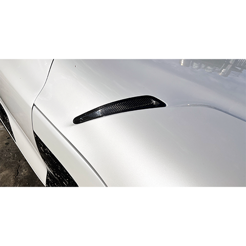 Supra GR 2020+ Dry Carbon Hood Vent Covers-Matte
