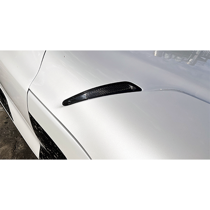 Supra GR 2020+ Dry Carbon Hood Vent Covers-Matte