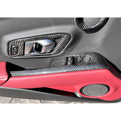 Supra GR 2020+ Forged Carbon Window Switch Panel Cover