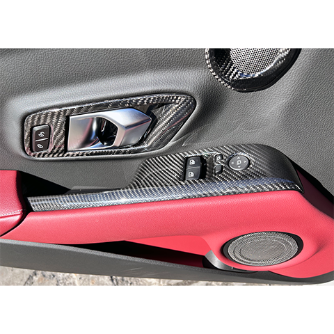 Supra GR 2020+ Forged Carbon Window Switch Panel Cover