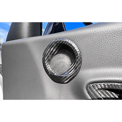 Supra GR 2020+ Forged Carbon Door Audio Speaker Covers (2pcs)