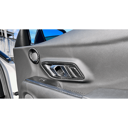 Supra GR 2020+ Forged Carbon Door Audio Speaker Covers (2pcs)