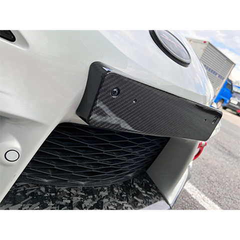 Supra GR 2020+ Dry Carbon License Plate Bracket-Matte