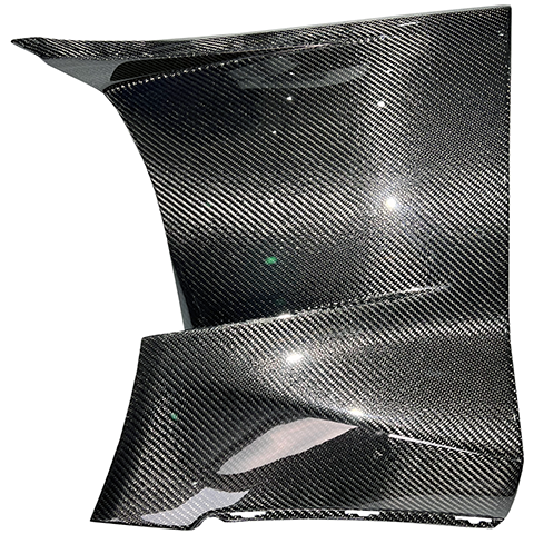 Supra GR 2020+ V6 Forged Carbon Front Fender Duct Panel-Matte