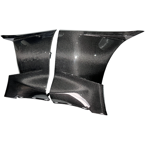 Supra GR 2020+ V6 Forged Carbon Front Fender Duct Panel-Matte