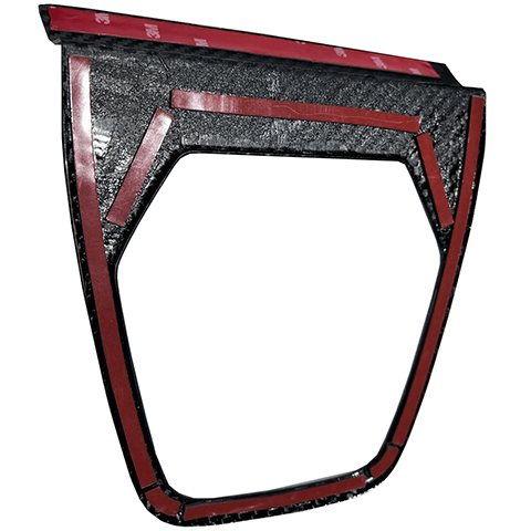 GR86 / BRZ 2022+ GT Dry Carbon Shift Trim Cover-Matte