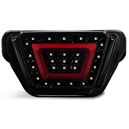 Supra GR 2020+ V2 Brake Light-Smoky Black Lens + Red Tubes