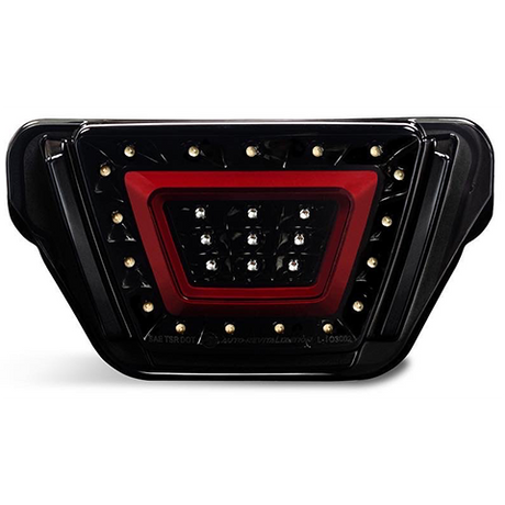 Supra GR 2020+ V2 Brake Light-Smoky Black Lens + Red Tubes
