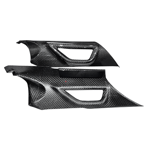 Rexpeed Dry Carbon Door Trim Cover Set | 2022-2023 Subaru BRZ/Toyota GR86 (FR122)