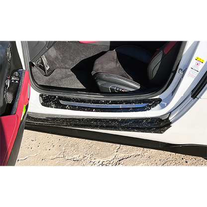 Supra GR 2020+ Forged Carbon Door Sill Plate-Matte