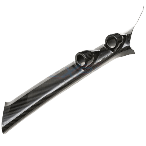 Evo X Carbon LHD Double Pillar Pod