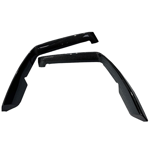 Rexpeed Dry Carbon Front Side Bumper Covers | 2020-2023 Toyota GR Supra (TS83)