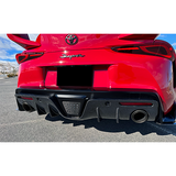 Rexpeed V3 Carbon Fiber Rear Diffuser | 2022-2023 Toyota GR Supra (TS26)