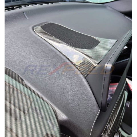 Supra GR 2020+ Dry Carbon Center Speaker Cover-Matte