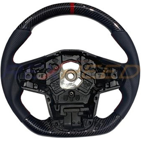 Rexpeed Matte Forged Carbon Fiber Steering Wheel | 2020+ Toyota Supra (TS47FCM)