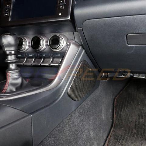 GR86 / BRZ 2022+ Forged Carbon Center Console Knee Panel Trim Cover