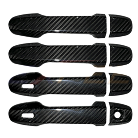 Rexpeed Dry Carbon Fiber Door Handle Covers | 2022-2023 Subaru WRX (G133)