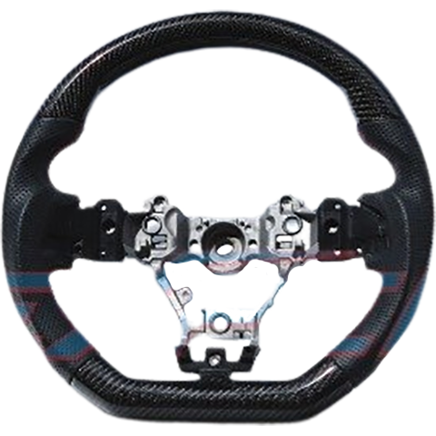 Rexpeed Carbon Fiber & Leather Steering Wheel | 2015-2021 Subaru WRX/STI (G43)