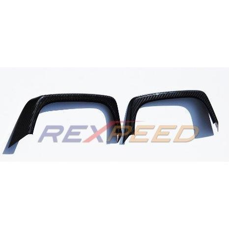 Rexpeed Dry Carbon Bumper Heat Shields | 2015-2019 Subaru WRX/STI (G54)