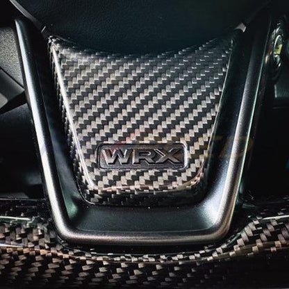 2022+ WRX VB Dry CF Steering Wheel Cover