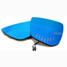 Rexpeed Anti Fog Polarized Blue Mirrors w/ LED Turn Signal | 2012-2019 Tesla Model S (HMTES01BAH)