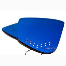 Rexpeed Anti Fog Polarized Blue Mirrors w/ LED Turn Signal | 2017-2021 Tesla Model 3 (HMTES02BAH)