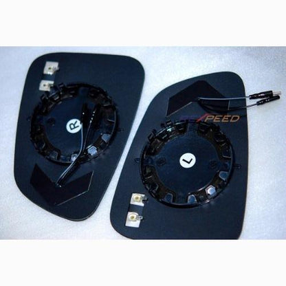 Rexpeed Anti Fog Polarized Blue Mirrors w/ LED Turn Signal | 2017-2019 Tesla Model X (HMTES03BAH)