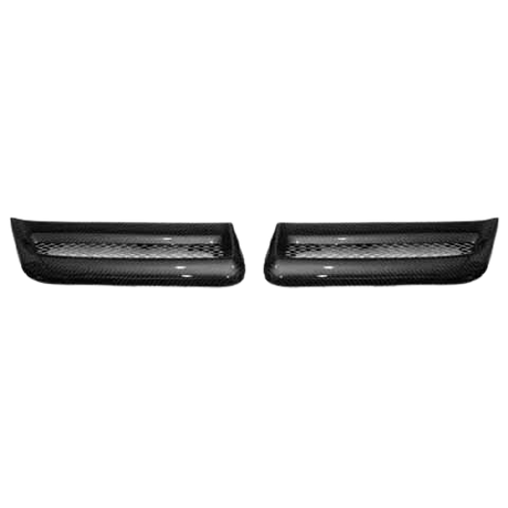 Rexpeed Twin Carbon Bonnet Vents | 2008-2015 Mitsubishi Evo X (R133)