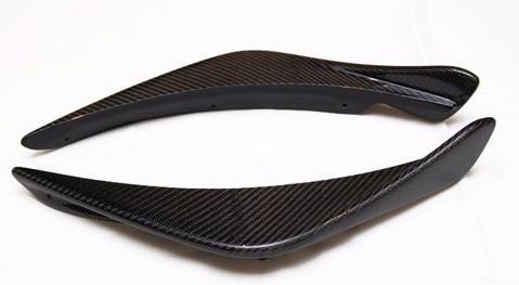 Rexpeed V-Style Carbon Fiber Canards | 2008-2015 Mitsubishi Evo X (R90)