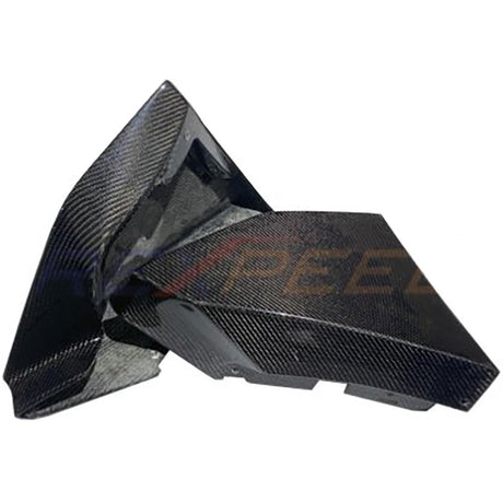 Supra GR 2020+ V1 Forged Carbon Rear Bumper Side Spats-Matte