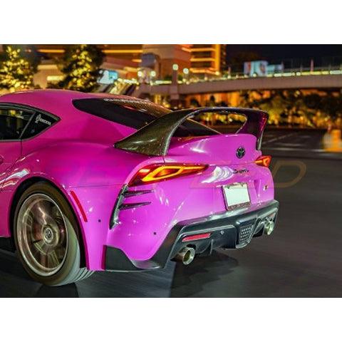 Rexpeed V1 Carbon Fiber Rear Canards | 2020-2023 Toyota GR Supra (TS103)