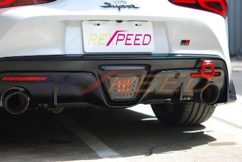 Supra GR 2020+ Carbon Fiber Reverse Light Badge-Matte