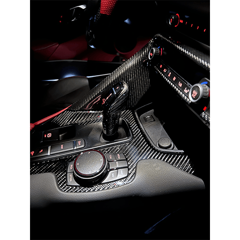 Supra GR 2020+ Dry Carbon Shift Knob Cover-Gloss