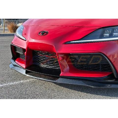 Rexpeed V7 Carbon Fiber Splitter | 2020-2023 Toyota GR Supra (TS84)