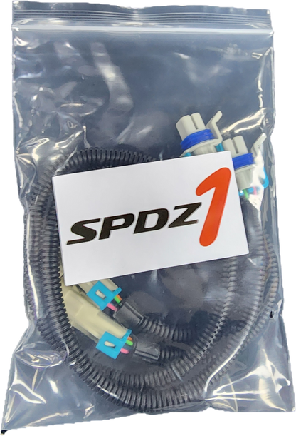 SPDZ1 GM SQUARE - PRIMARY O2 EXTENSIONS 24" (2009-2015 CTS-V / 2004-2006 GTO / 2008–2009 Pontiac G8) - Pair of Harnesses