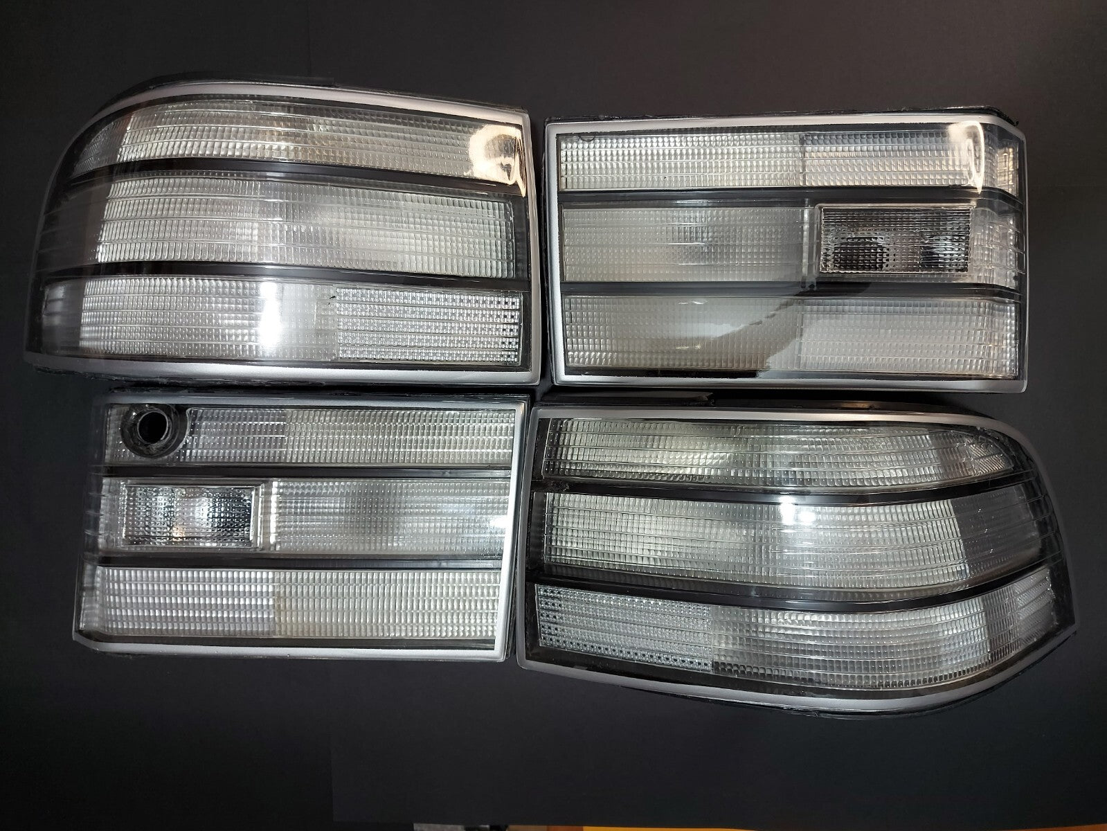 1990-1994 LEXUS LS400/CELSIOR UCF10 UCF11 CLEAR TAIL LIGHT LENSES