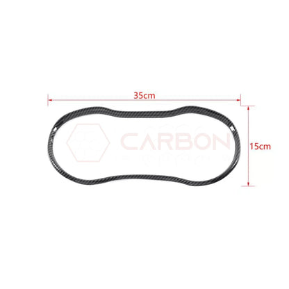 Dodge Charger 2015-2023 Real Carbon Fiber Gauge Cluster Surround Trim Cover
