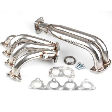 BLEMISHED D Series D15 D16 Stainless Steel Header 4-2-1-Performance High Flow Light Weight Chrome Exhaust