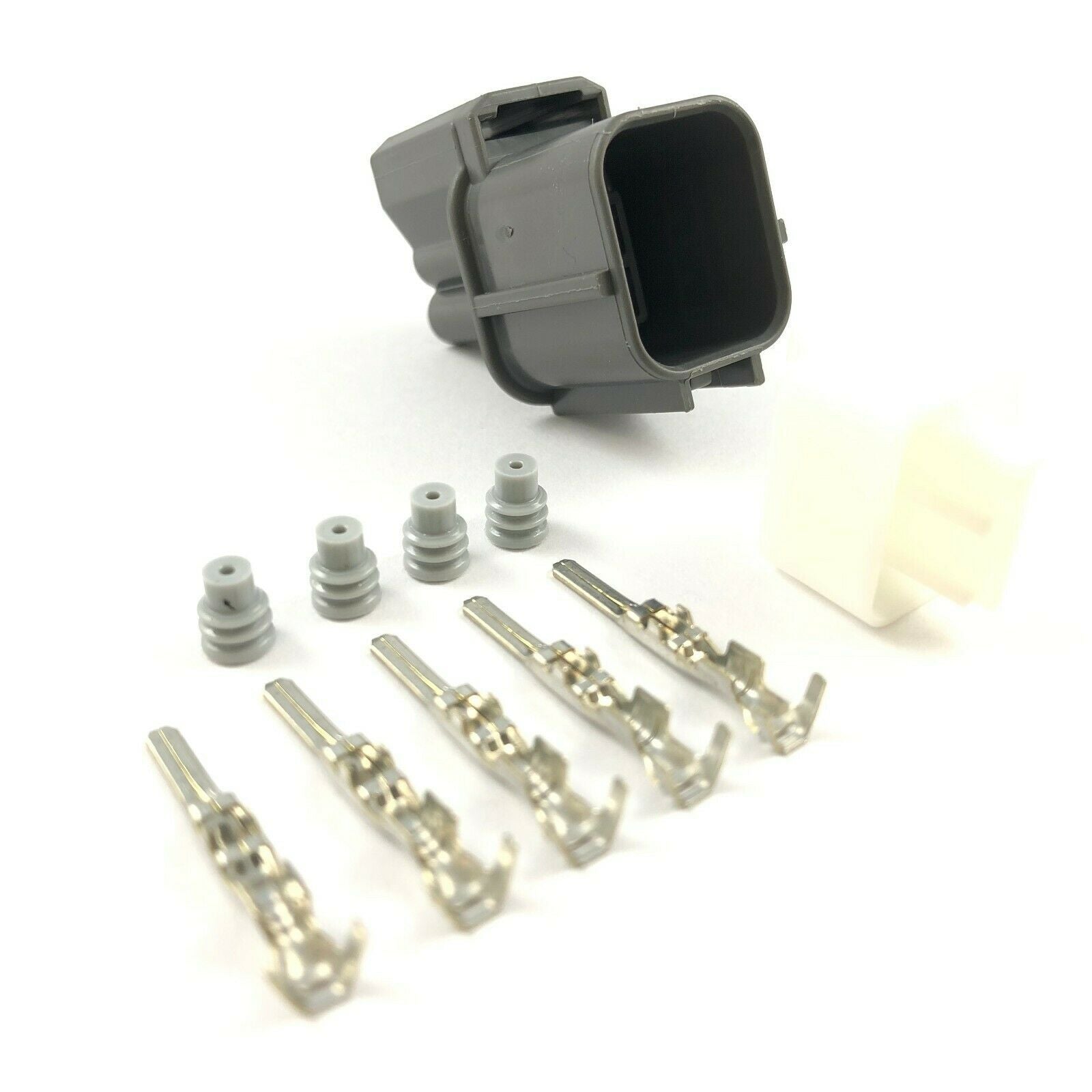 Honda K-Series K20 K24 4-Pin O2 Oxygen Sensor Male Connector Plug Clip Kit