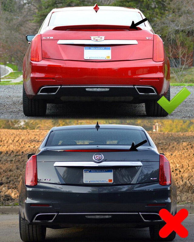 2016-19 Cadillac CTS-V Carbon Fiber Rear Spoiler
