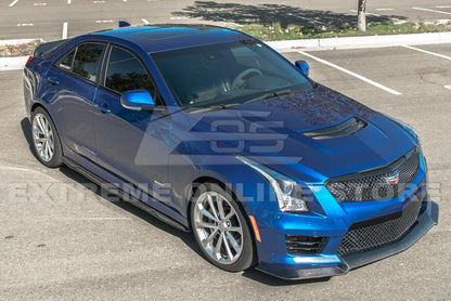 2016-19 Cadillac ATS-V Carbon Fiber Extended Front Splitter